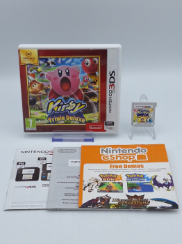 Kirby: Triple Deluxe - Hülle französisch